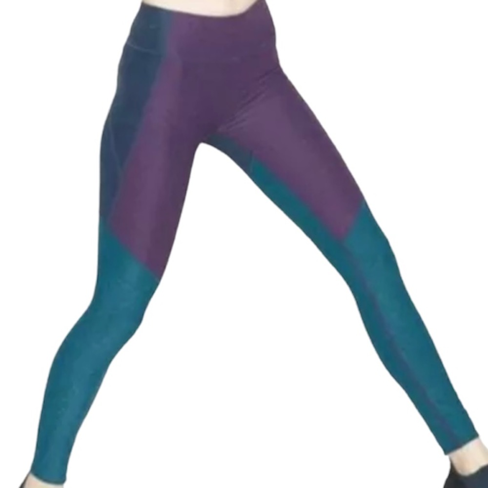 NWT Outdoor Voices tri tone warmup  leggings